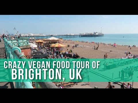 Crazy Vegan Food Tour of Brighton, UK