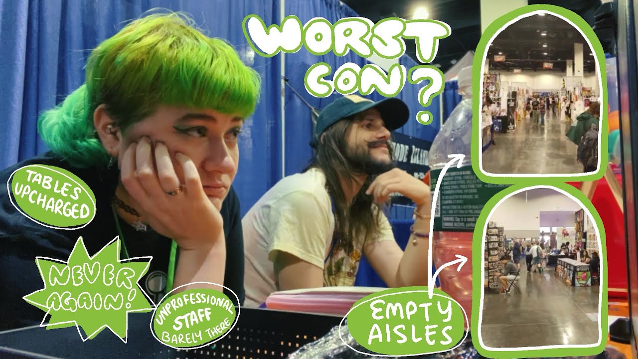 Worst Con Experience ✦ Rhode Island Anime Con Vlog ✦ Freelance Illustrator