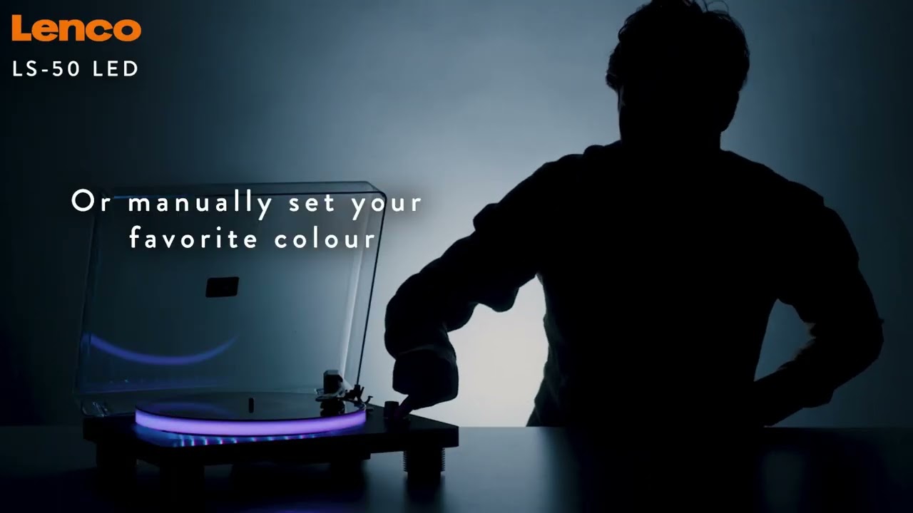 LS-50LED - Turntable with PC Encoding, Speakers and Lights