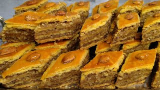 ПЕСОЧНЫЙ ПАХЛАВА /Вкуснейшая ПАХЛАВА/ Baklava / Paxlava tayyorlash/ Пахлава рецепт/ Пахлава тайёрлаш