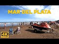 MAR DEL PLATA 4K | Primeros días de Playa - Verano 2021