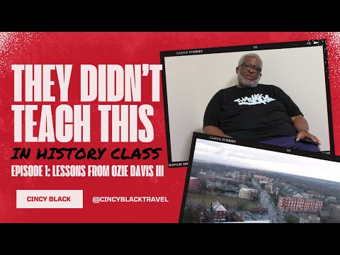 A Look at Avondale with Ozie Davis III presented by Cincy Black Travel