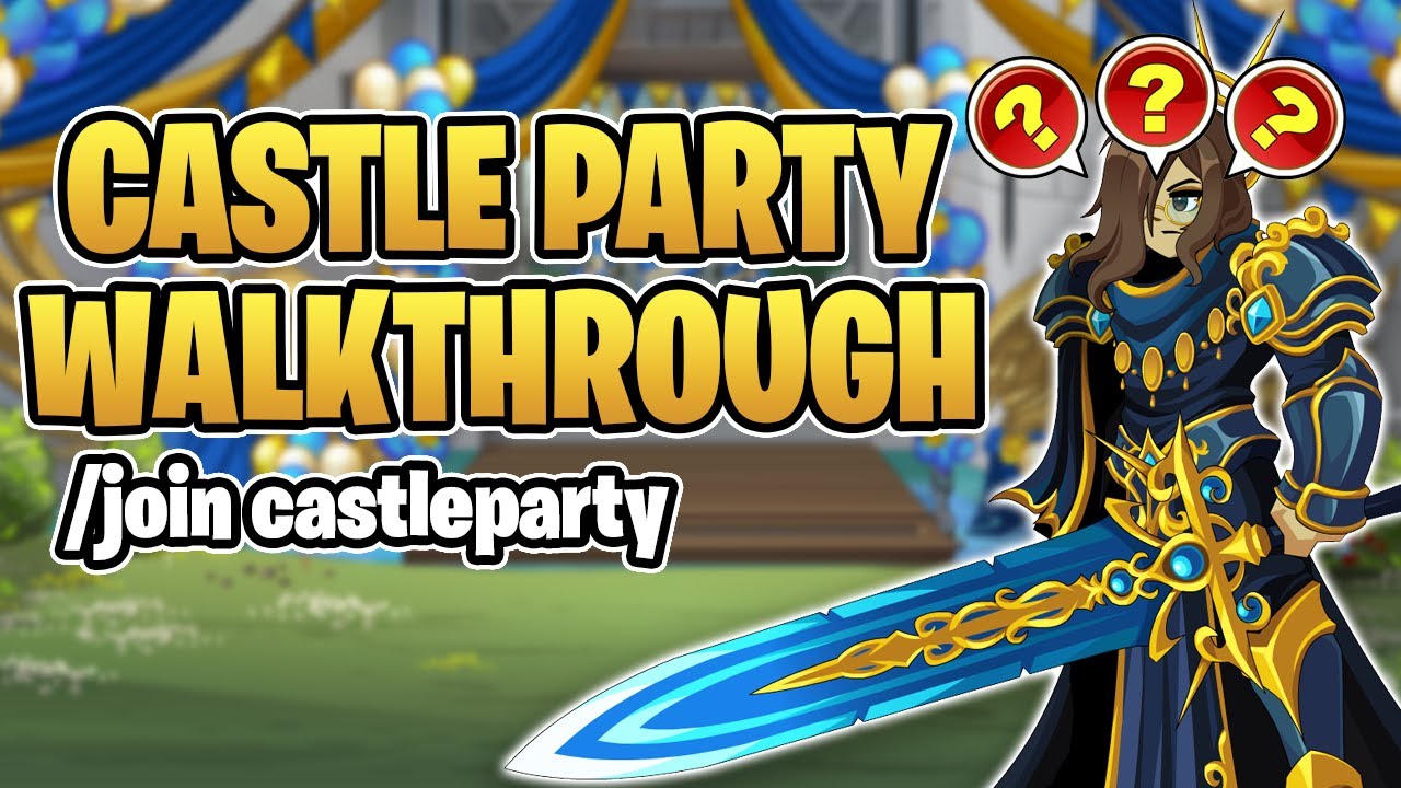 Castle Party Quest Walkthrough /join castleparty - AQW