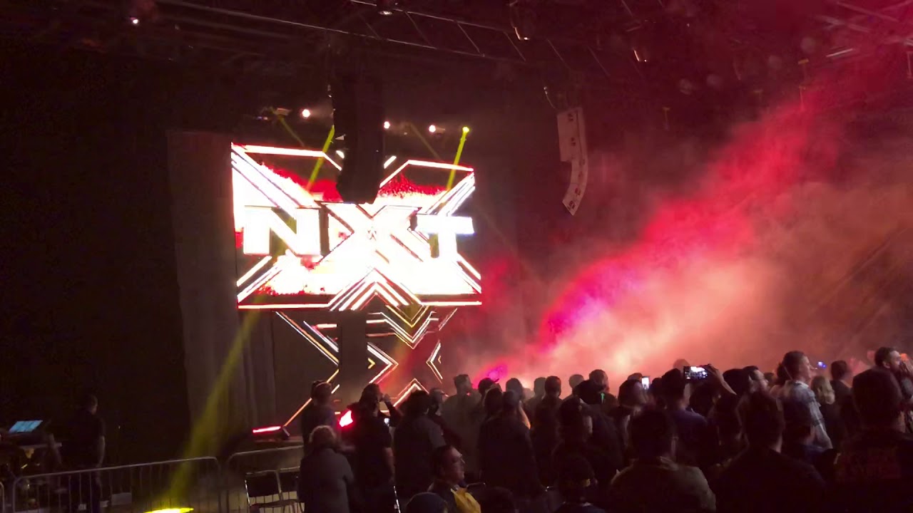 Lars Sullivan Entrance NXT Live San Jose, CA