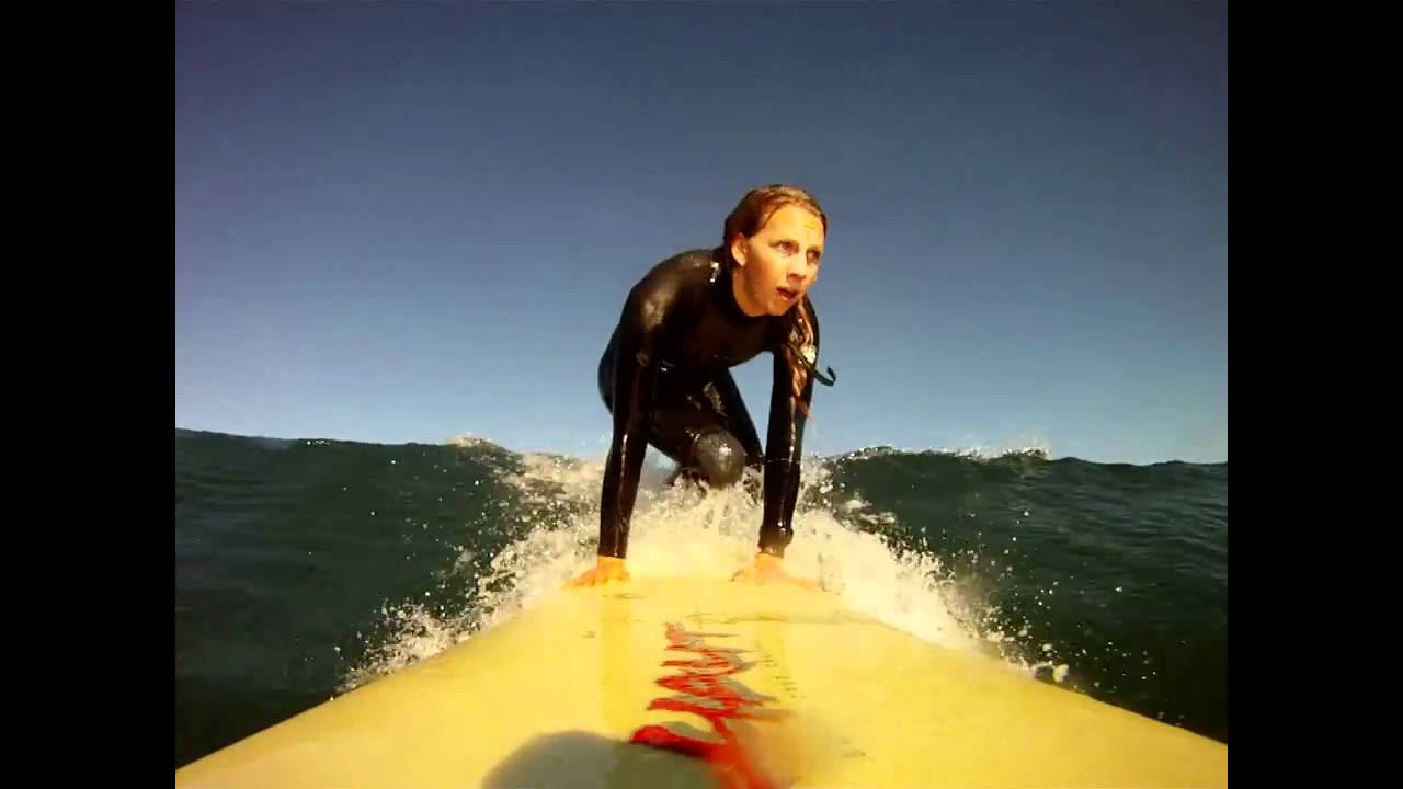 Kelly Surfing Del Monte Beach in Monterey, CA YouTube