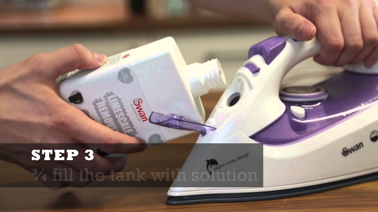 How to descale your Iron Tips & Tricks by Swan YouTube
