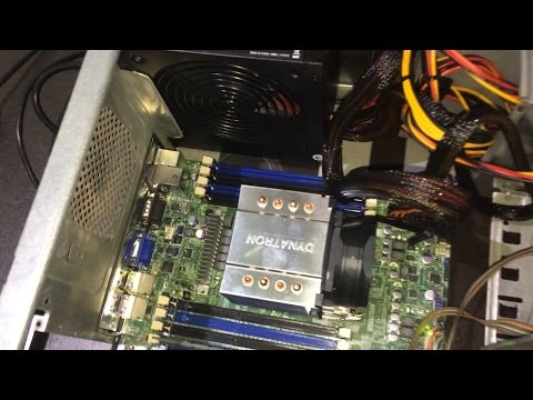 Assemble Server: Heat Sink, Dynatron R24 (Narrow ILM)
