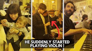 I played the MOST FAMOUS CLASSICAL PIECE EVER in a restaurant but SUDDENLY…