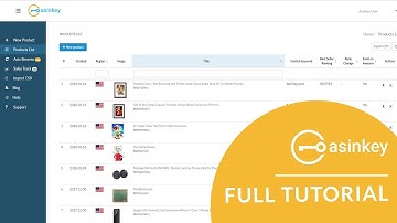 Amazon Keyword Track - AsinKey