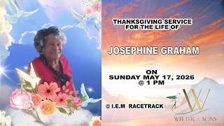 JOSEPHINE GRAHAM  FUNERAL SERVICE