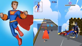 เกมวิ่ง ซุปเปอร์ฮีโร่ ซุปเปอร์แมนมาเอง Power Up screenshot 4