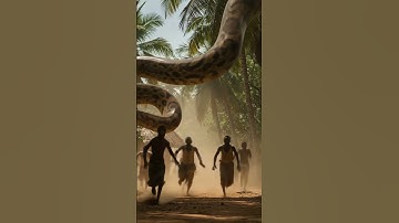 "This Giant Python Proved That Even Monsters Can Be Kind 🐍🐍🐍🐍🐍  #animalrescue #long #longvideo