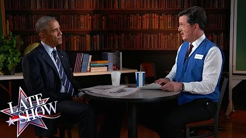 Stephen Helps President Obama Polish His Rsum