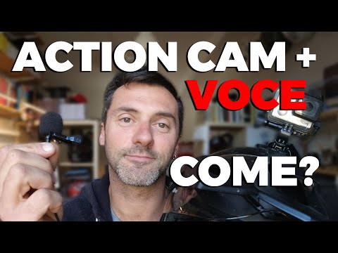 Come registrare la propria voce sulle riprese video della action cam