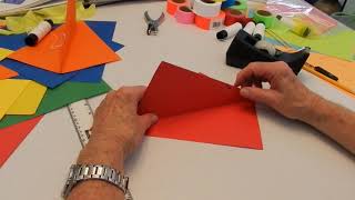 Craft Room Kite Plans - Paper Kite Making