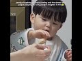 yeonjun laughing at yoojun picking out the cheese to eat it and yoojun copying yeonjun's laugh😭💘