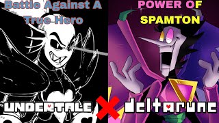 Download lagu Battle Against A True Hero x POWER OF SPAMTON (Undertale & Deltarune Mash-up)
