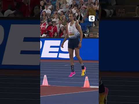 🥇🇮🇹 Tamberi s'envole et prend l'or au saut en hauteur ! #europeanathletics #athlétisme #shorts