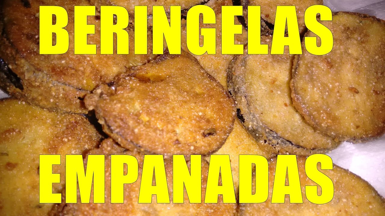 COMO FAZER BERINJELA EMPANADA CROCANTE