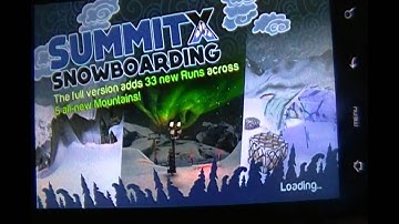 SummitX Snowboarding by Com2uS on Android