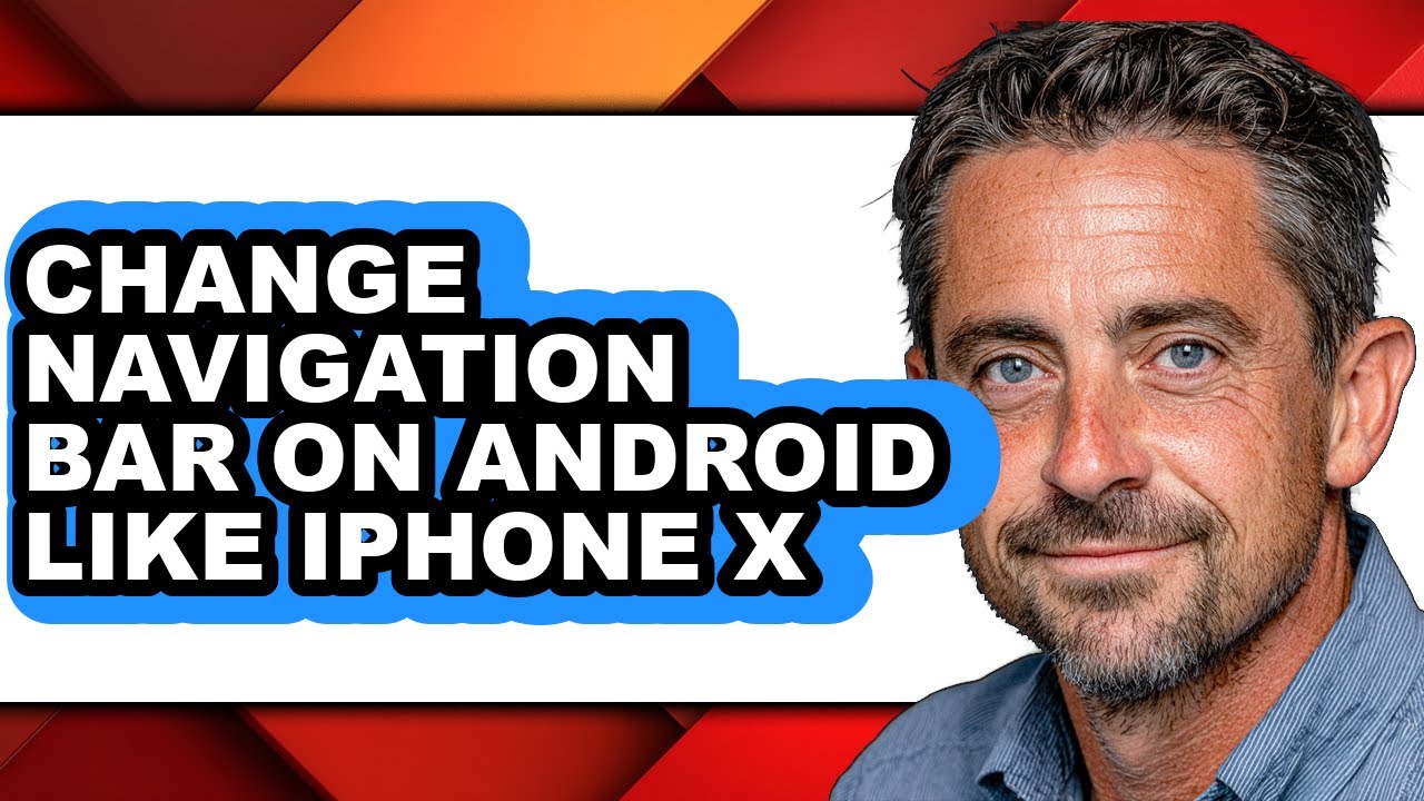 How to Change Navigation Bar on Android Like Iphone X (updated) - YouTube