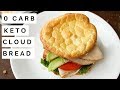 NO CARB Cloud Bread Recipe | How To Make Cloud Bread For Keto and Low Carb Diets