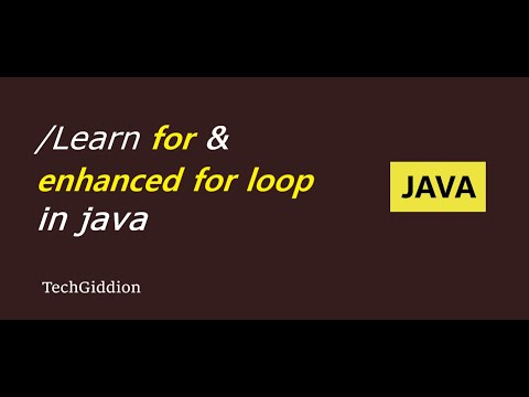 [Java-T5]Learn for & enhanced for loop in java ? #java #eclipse #hindi #windows11