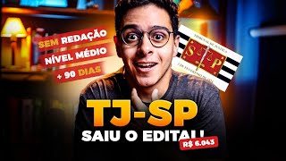 NÍVEL MÉDIO e 6 MIL REAIS INICIAIS l ANÁLISE EDITAL CONCURSO TJ-SP 2024