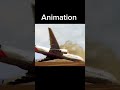 Asiana airlines flight 214 Animation(ABONE OL)#airline #shorts