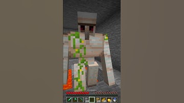 Sad Story Of Iron Golem 💔 - Past Lives | #shorts #minecraft