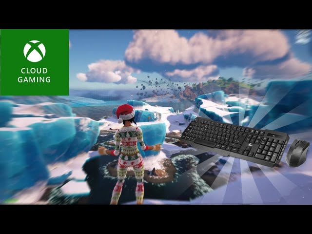 Gameplay de Fortnite Com Teclado e Mouse no Xcloud (Xbox Cloud Gaming  Extensão) 