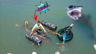 Running bike in water || 100% working TRick || @MaldaStuntRider