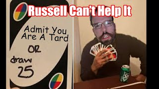 Russell Greer Plays the Tard Card