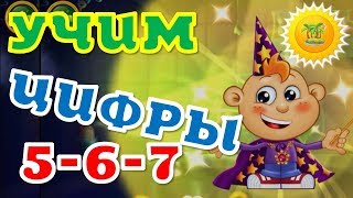 УЧИМ ЦИФРЫ от 5 до 7 вместе с КЕШЕЙ. Мультфильм про счёт