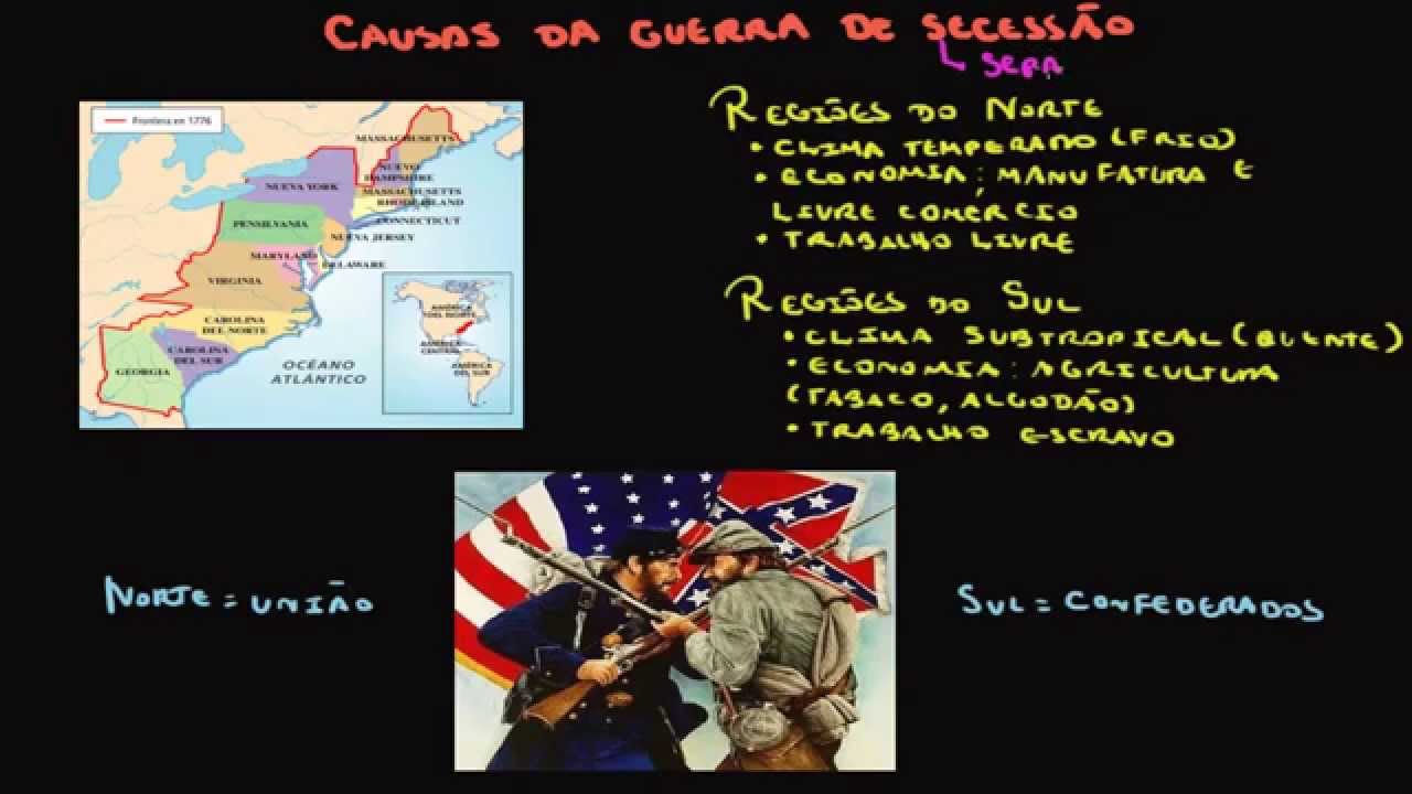 Qual Foi A Principal Causa Da Guerra De Secessão