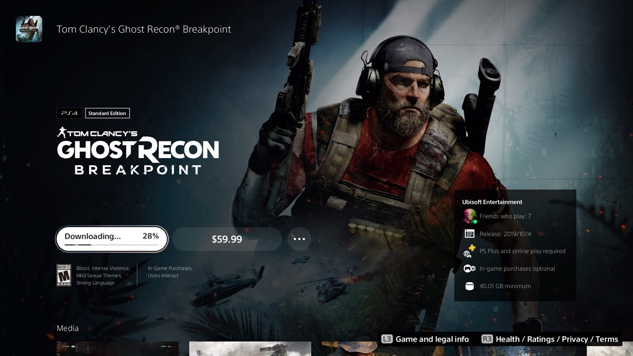 Первое знакомство с GHOST RECON Breakpoint - DEMO - Стрим игры на PS5 | 1080p 60fps