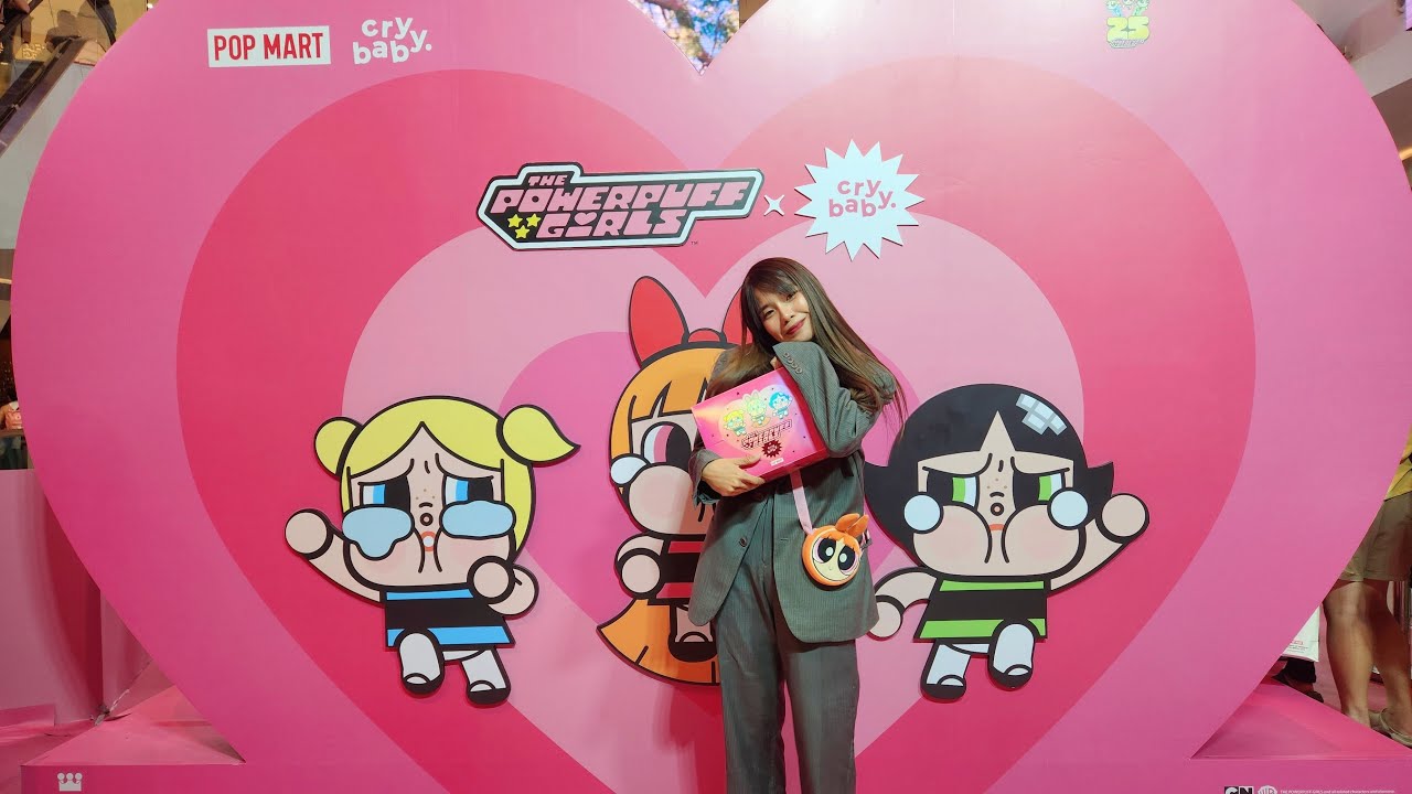 Vlog Event 001 | CRYBABY x POWERPUFF GIRLS EVENT | 