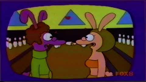 The Simpsons Fuzzy Bunny Romance and Love Lessons