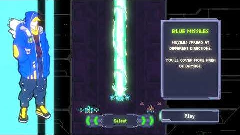 New character Selection Screen