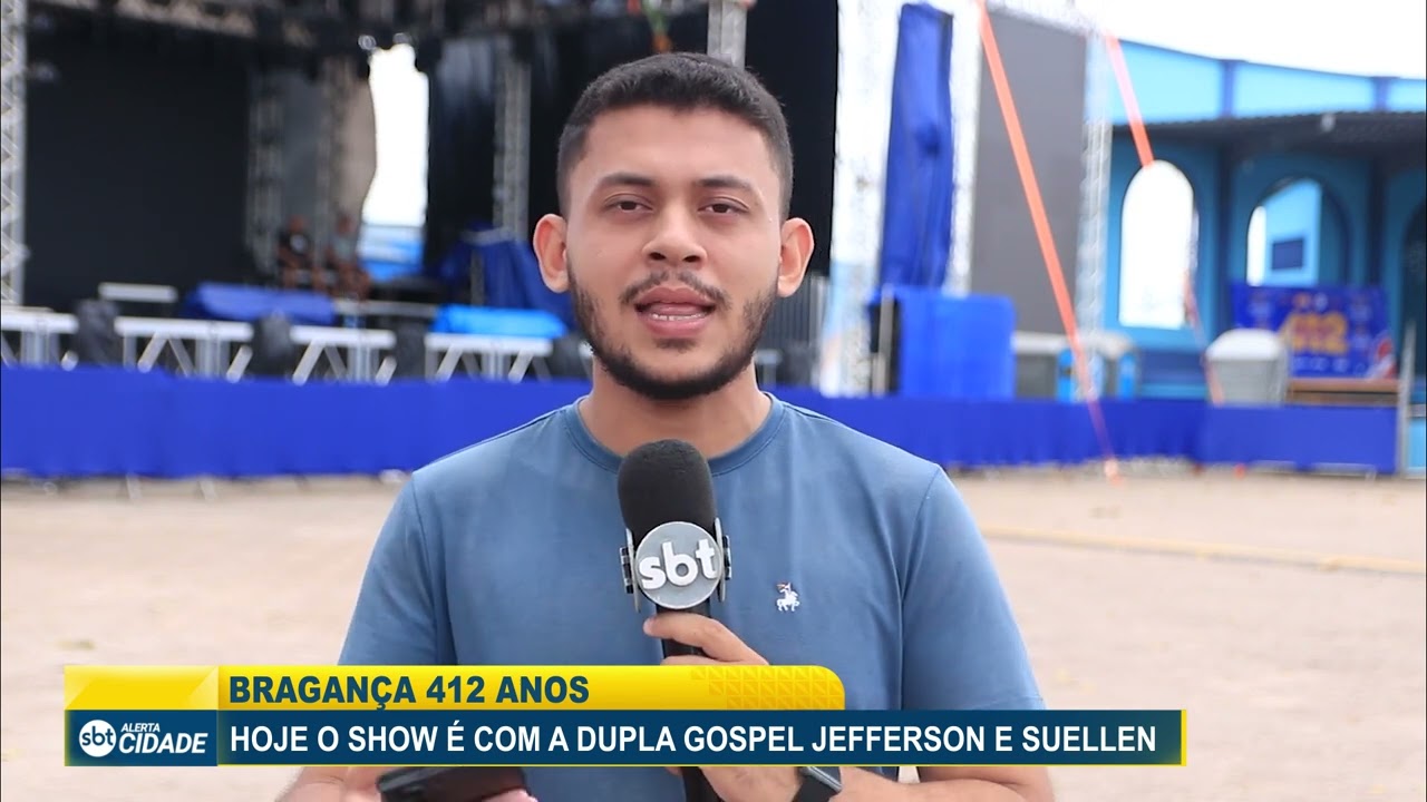 BRAGANÇA 412 ANOS: HOJE O SHOW É COM A DUPLA GOSPEL JEFFERSON E SUELLEN