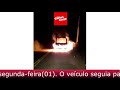  Veja vídeo- Ônibus pega fogo em Bom Jesus do Itabapoana