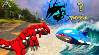 ARK - Pokemon khủng long Nham Thạch Groudon chiến tranh với cá Voi Kyogre - Ai sẽ cản ngăn | GHTG