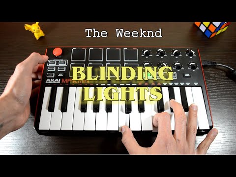 The Weeknd - Blinding Lights Cover | Akai Mpk Mini Mk2
