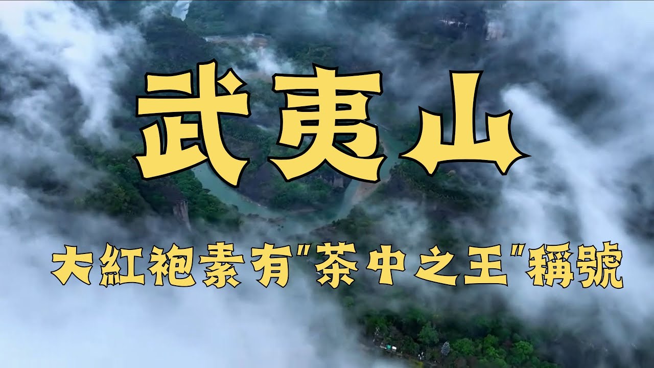 武夷山，武夷岩茶大紅袍的產地，素有“碧水丹山”“奇秀甲東南”之美譽#武夷山#Wuyishan