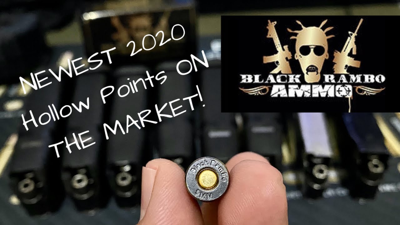 FULL REVIEW AND SHOOTING OF THE ALL NEW BLACK RAMBO AMMO 2020! 4K ...