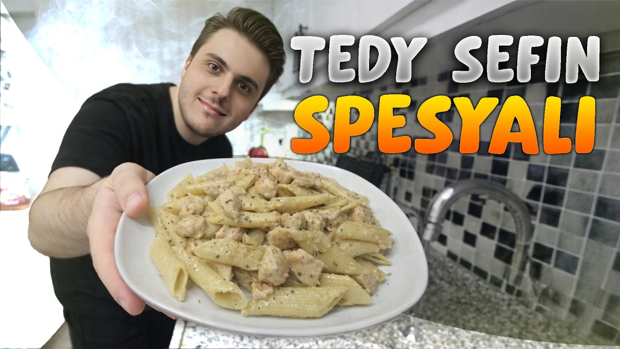 TEDY ŞEF MUTFAK YAYININDA MAKARNA YAPIYOR!
