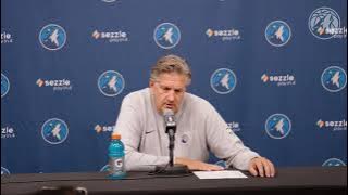 “We’ve Had A Lot Of Good Leadership Moments.” | Chris Finch Post Game Sound | 10.07.25