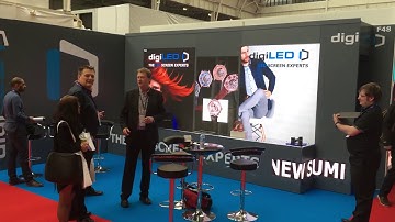 LED screens from digiLED with RFID triggers