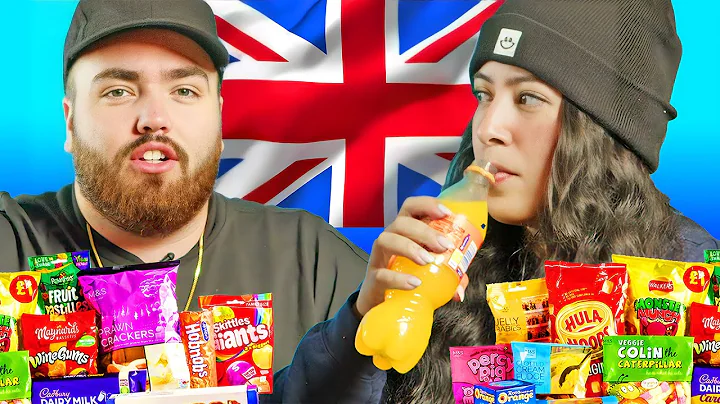 I Tried BRITISH Snacks for the FIRST Time with Ran...