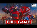 Transformers war for cybertron gameplay walkthrough part 1 full game 4k 60fps pc  no commentary